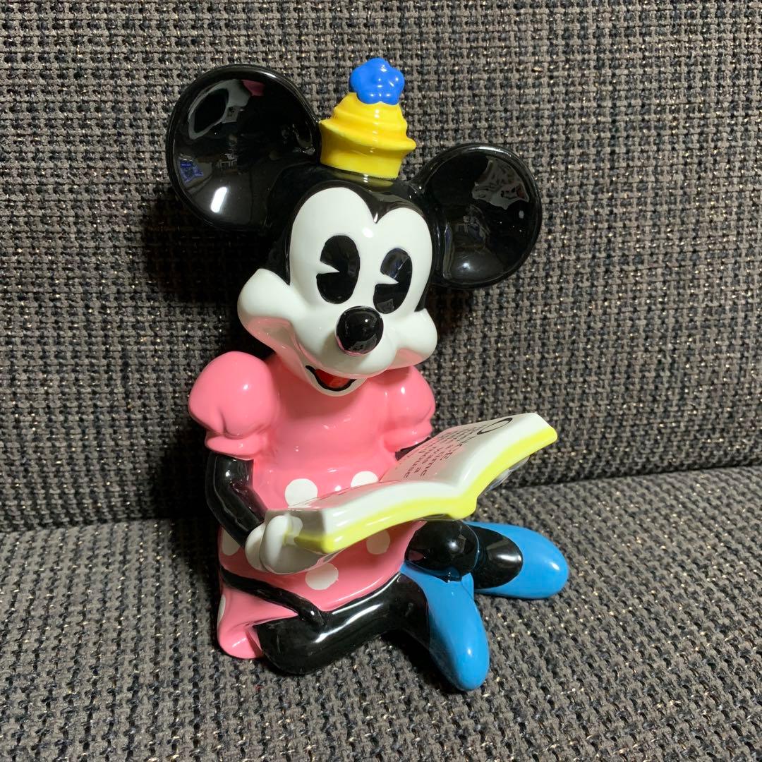 希少 レア ディズニー ミッキー＆フレンズ 陶器 フィギュア オルゴール セット