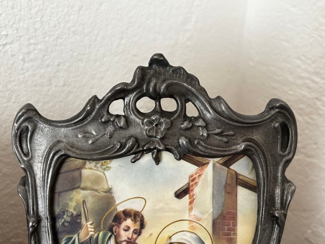 フランス　蚤の市　フレーム　ブロカント