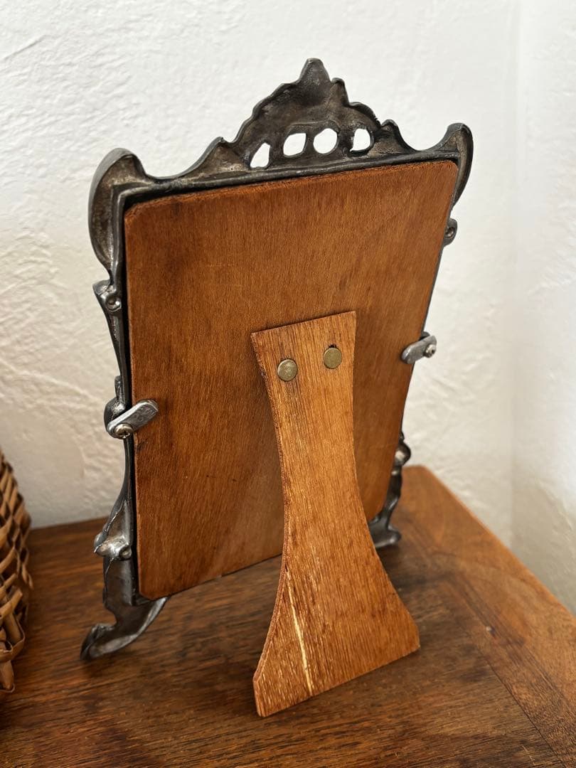 フランス　蚤の市　フレーム　ブロカント