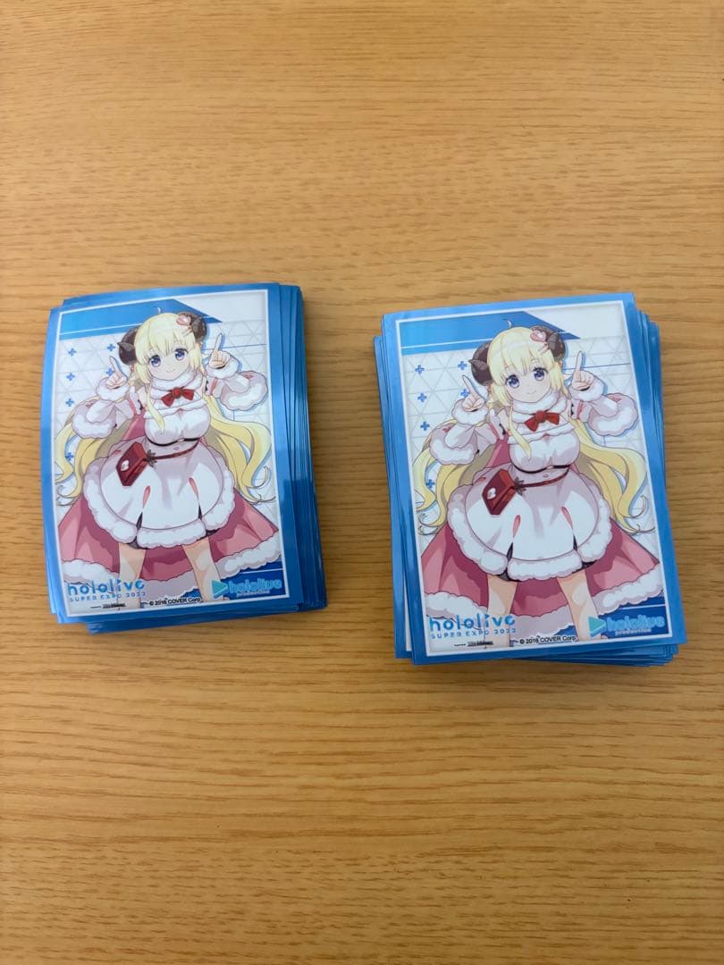 ホロライブ 角巻わため プレミアムブースター　スリーブ　デッキホルダー　カード