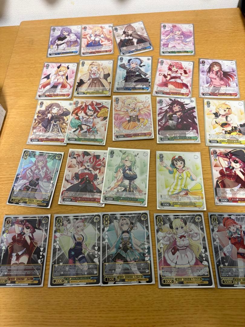 ホロライブ 角巻わため プレミアムブースター　スリーブ　デッキホルダー　カード