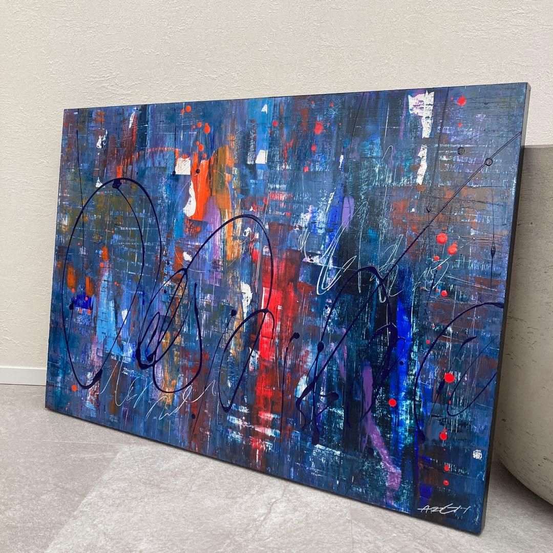 抽象画 アート パネル クール モダン 絵画 インテリア 現代アート 原画