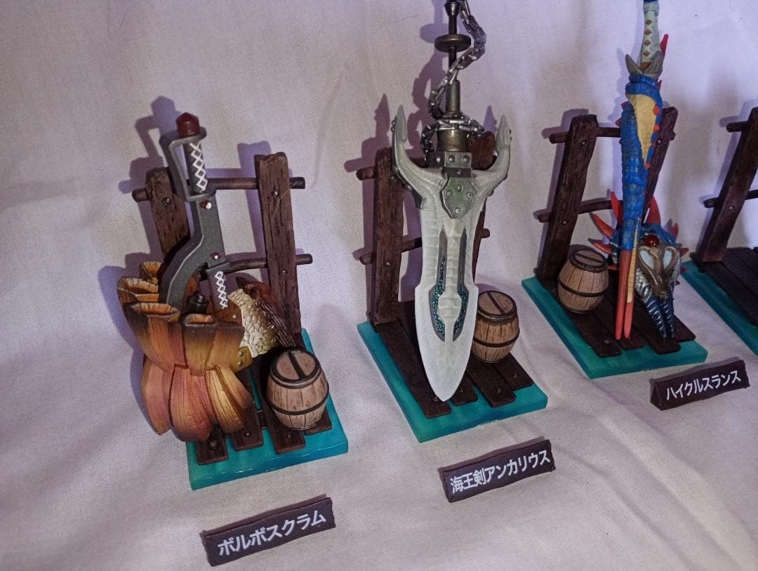 モンハン フィギュア 狩猟武器コレクション Vol2　5種