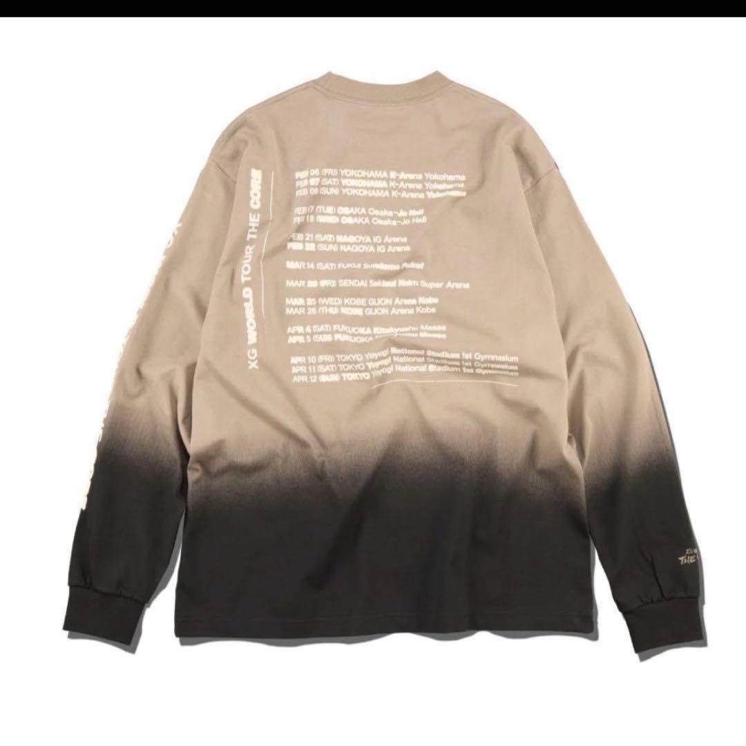 美品　XG Long Sleeve Tee\"THE CORE\"ロンT, Lサイズ