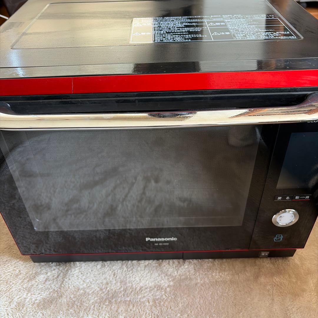 中古品　Panasonic NE-BS1000-RK オーブンレンジ