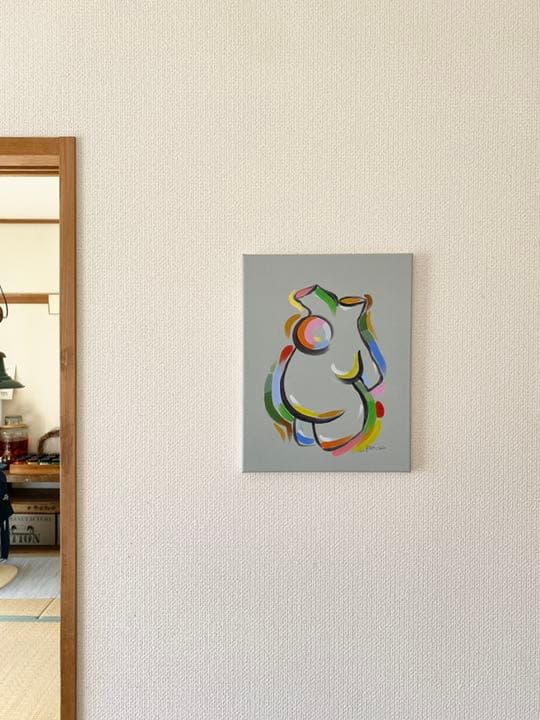 アクリル絵画原画　一点物