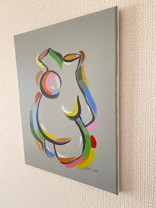 アクリル絵画原画　一点物