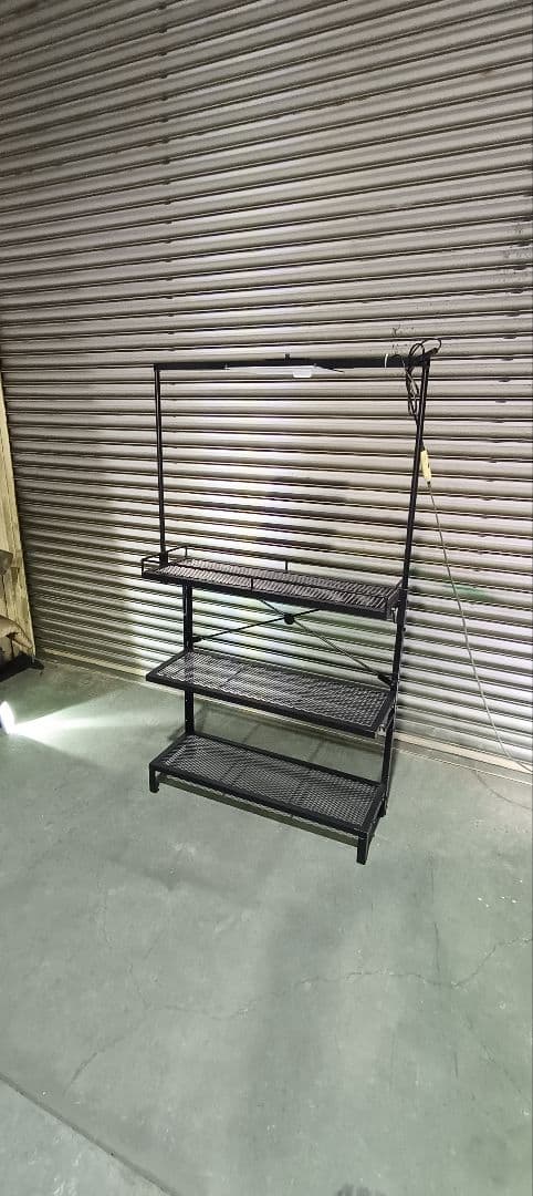 植物棚　育成ライト　アイアン棚　シェルフ　店舗什器　多肉植物　エキスパンドラック