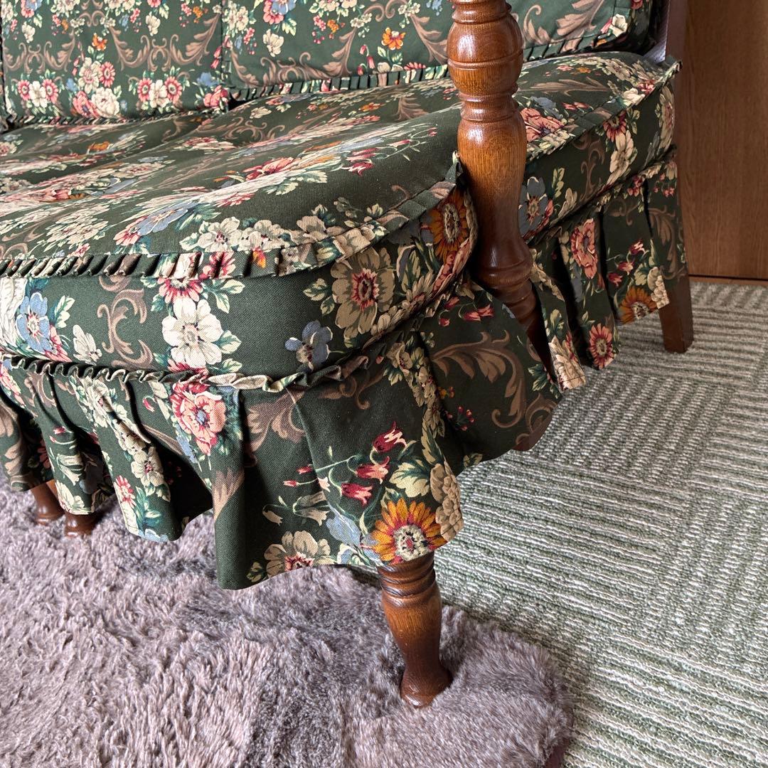 飛騨産業　キツツキ　穂高　三人掛け セパレート