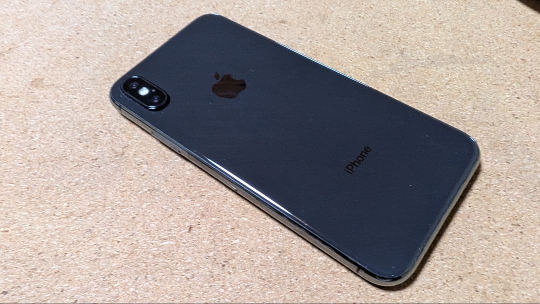 Apple iPhone X 本体超美品 クリアケース付き