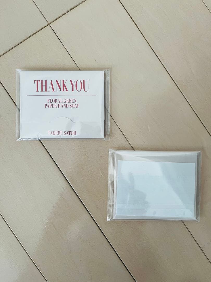【新品、未使用】非売品 グラスハート XLサイズ あぶらとり紙付き