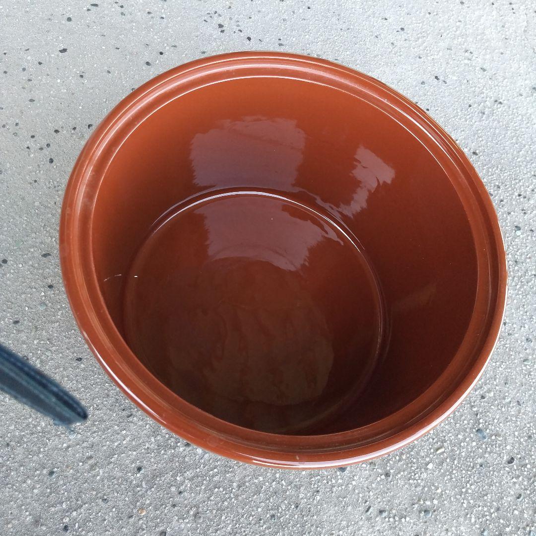 陶器 漬け物容器 2個セット、焼物、工芸品、