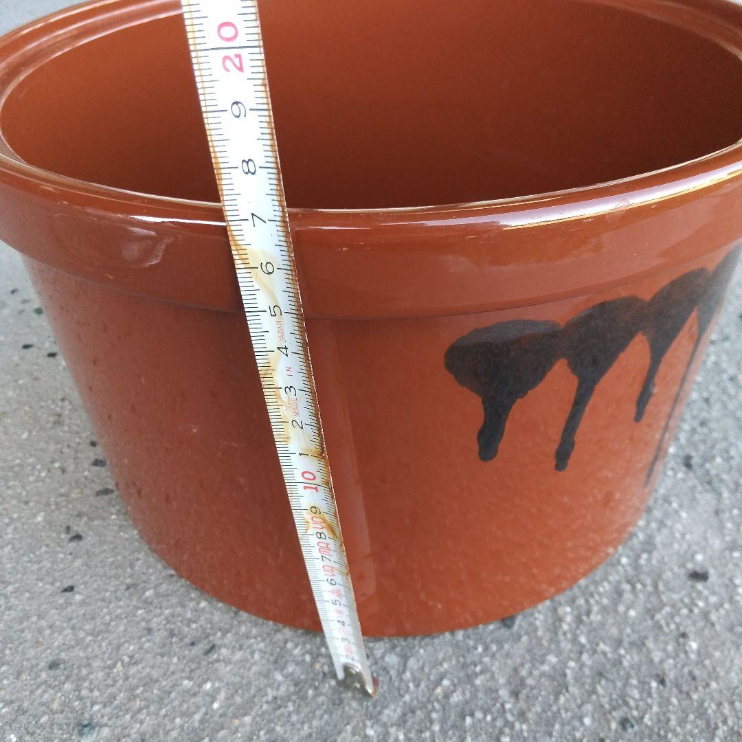 陶器 漬け物容器 2個セット、焼物、工芸品、