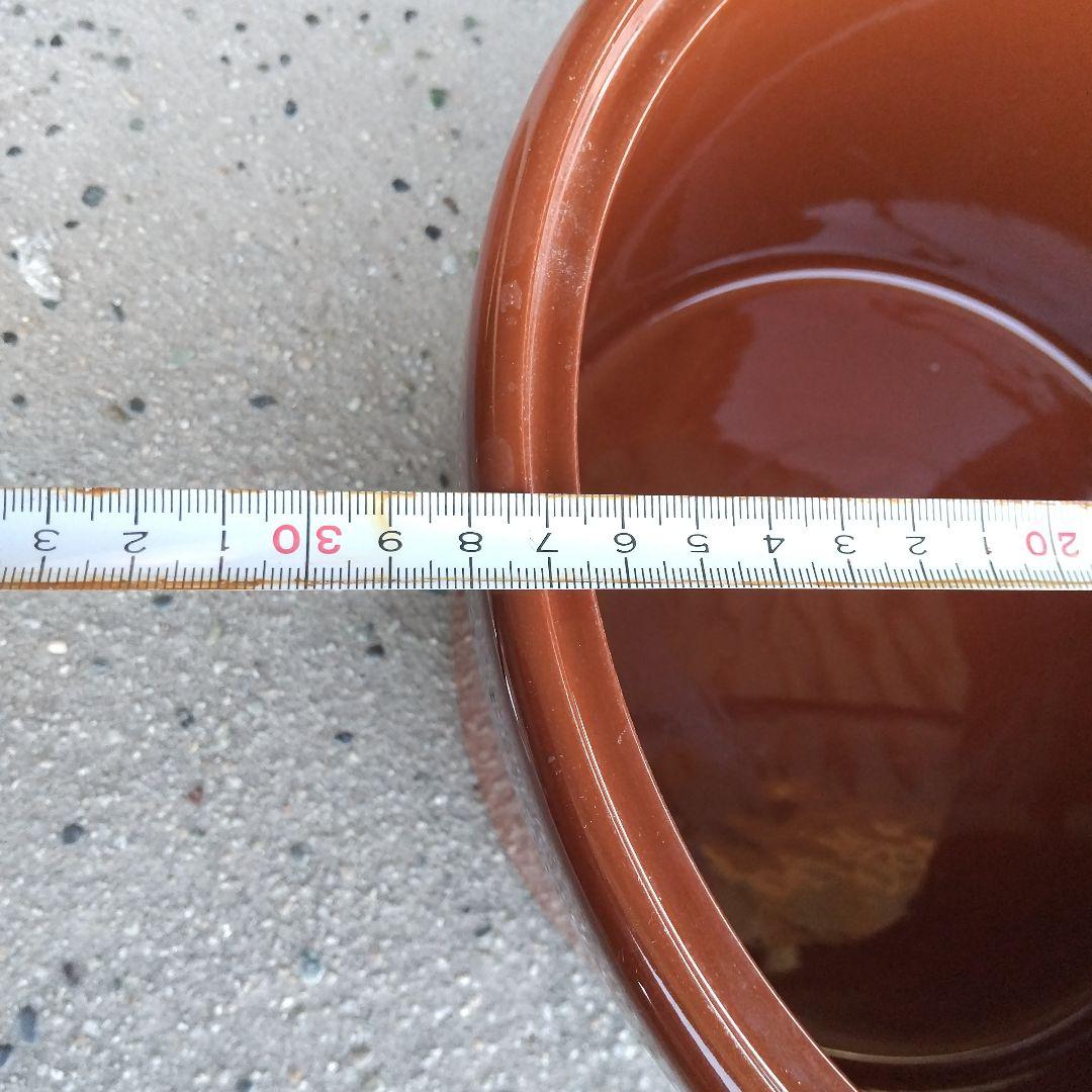 陶器 漬け物容器 2個セット、焼物、工芸品、