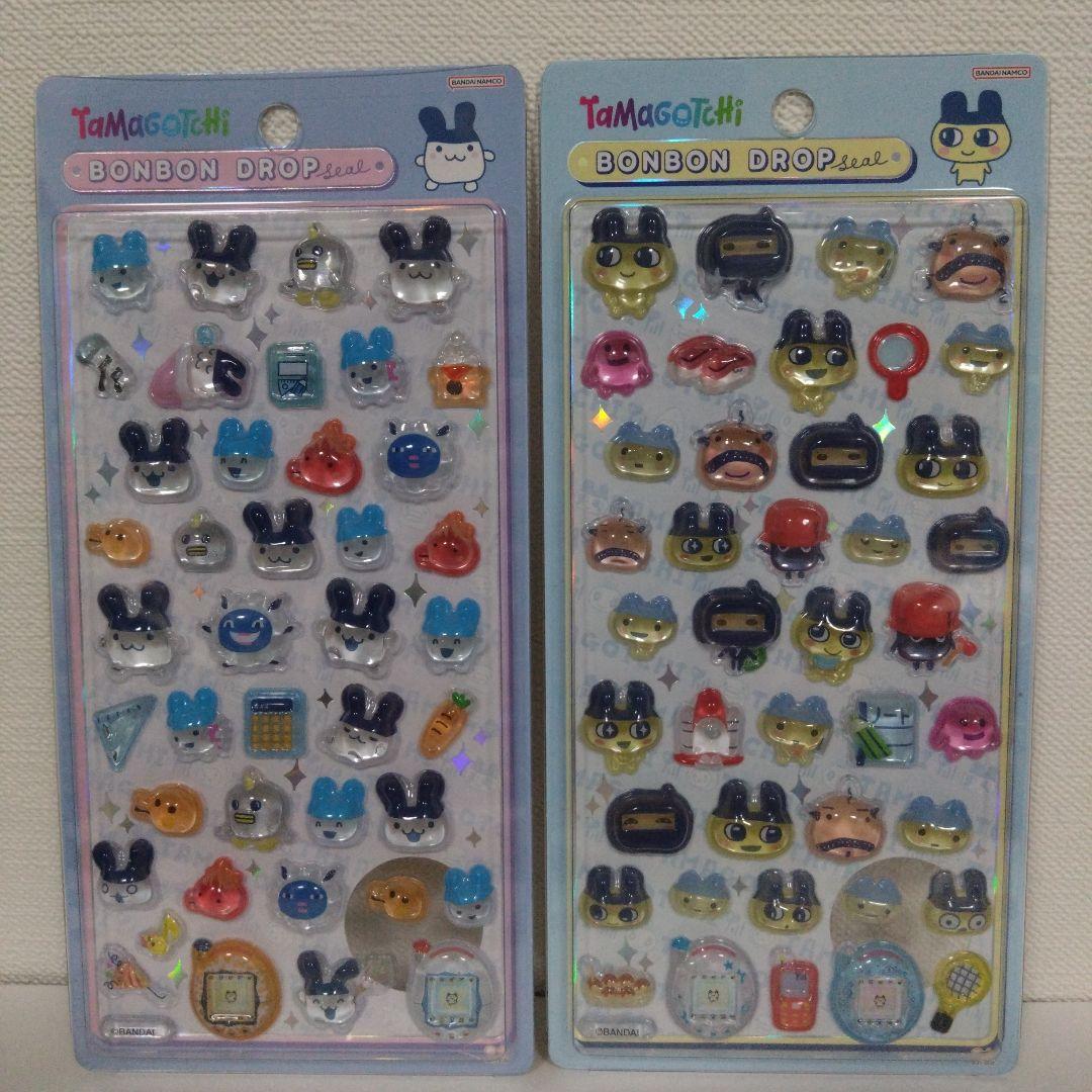 ボンボンドロップシール　たまごっち　4種セット　まめっち　みみっち　くちぱっち