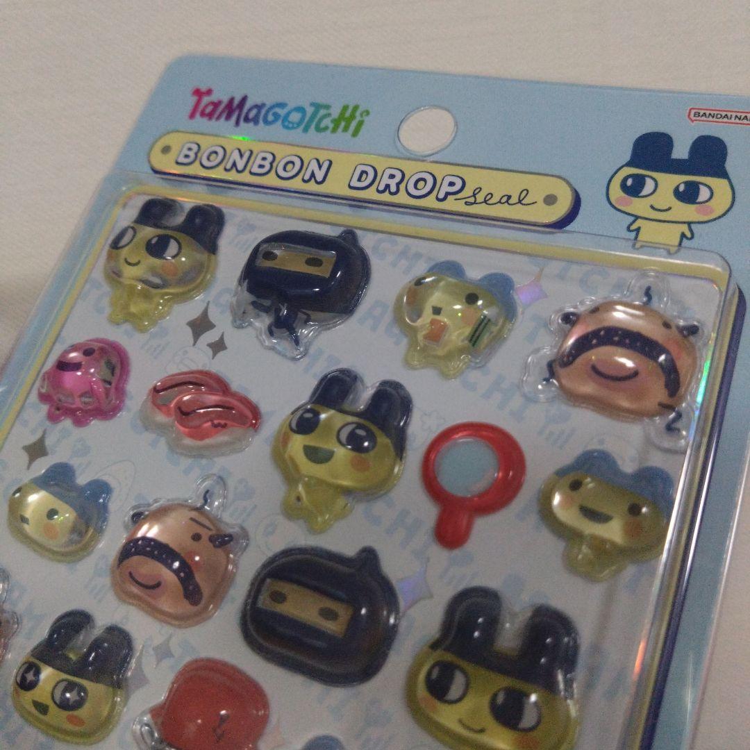 ボンボンドロップシール　たまごっち　4種セット　まめっち　みみっち　くちぱっち