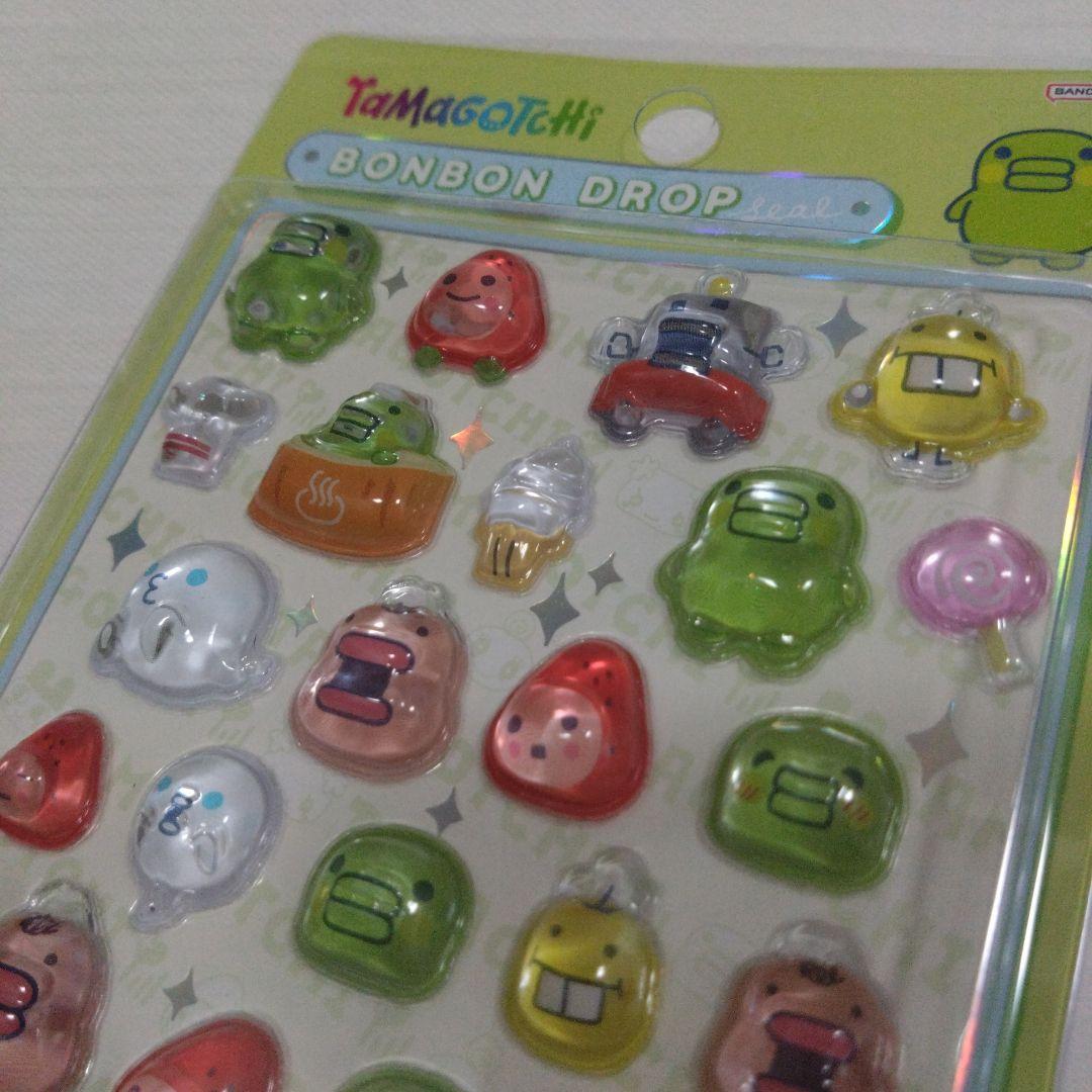 ボンボンドロップシール　たまごっち　4種セット　まめっち　みみっち　くちぱっち
