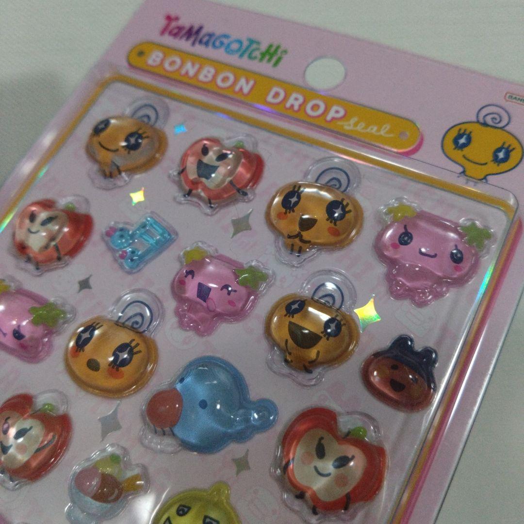 ボンボンドロップシール　たまごっち　4種セット　まめっち　みみっち　くちぱっち