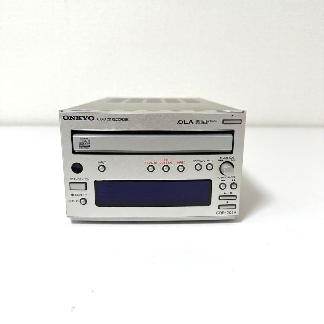 ONKYO CDR-201A CDレコーダー リモコン付き