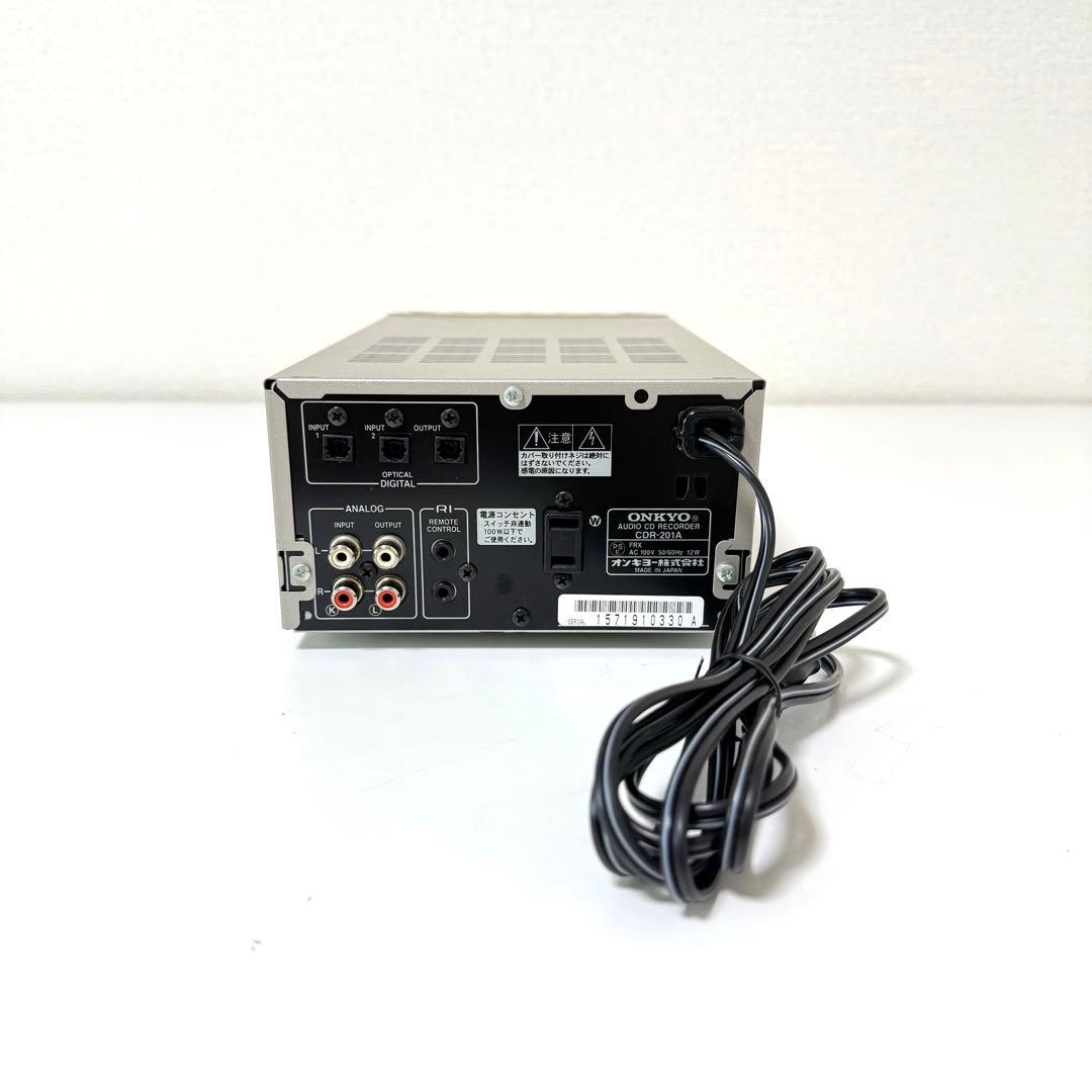 ONKYO CDR-201A CDレコーダー リモコン付き
