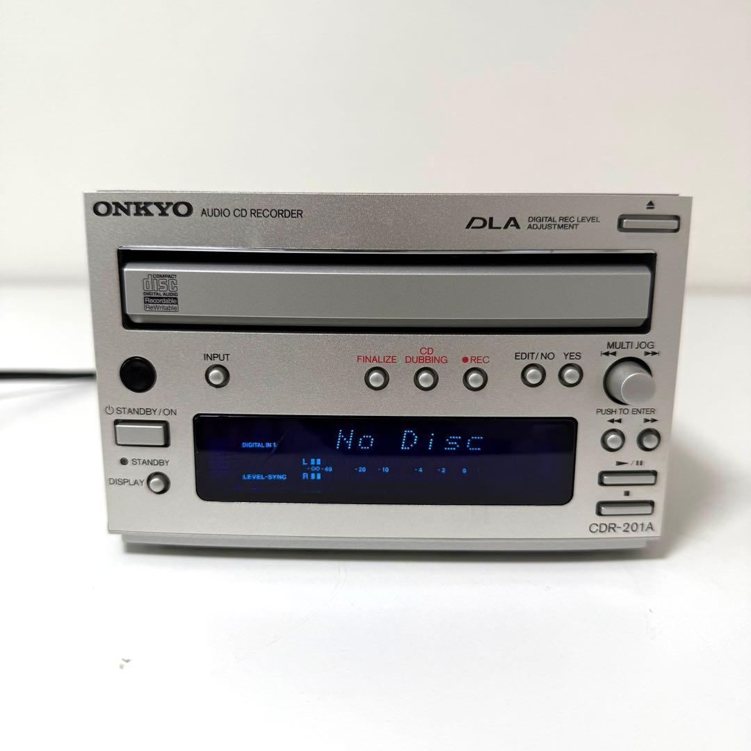 ONKYO CDR-201A CDレコーダー リモコン付き
