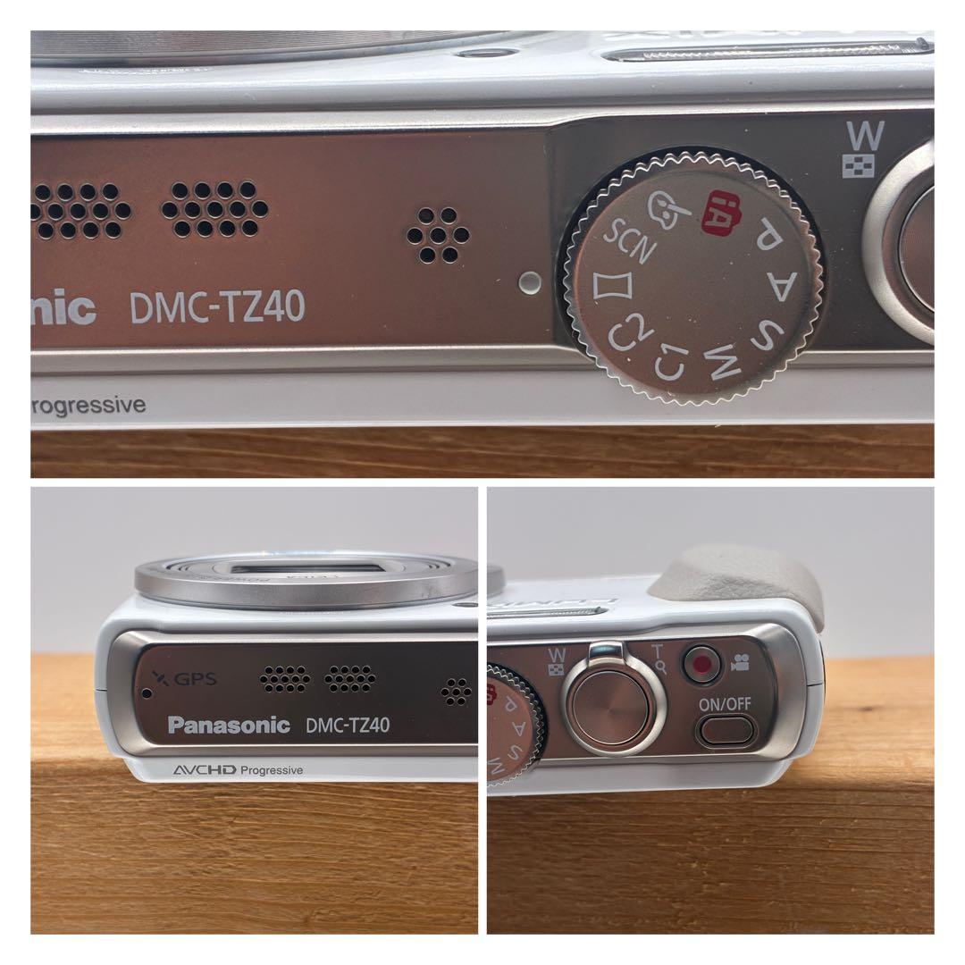 【極美品】Panasonic DMC-TZ40 コンパクトデジタルカメラ