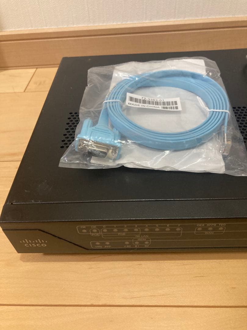 【CCNA、CCNP】1台Cisco891FJ 最新 IOS15.9