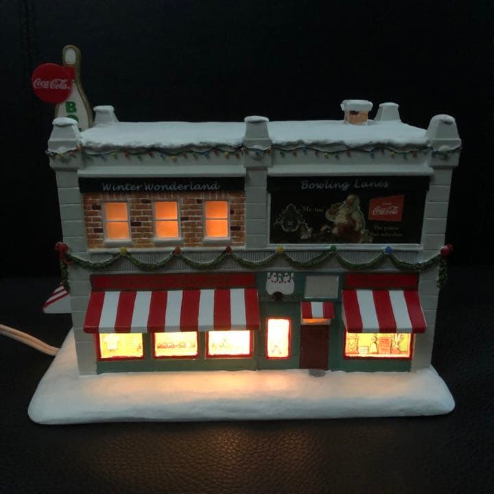 未使用/ビンテージ★コカ コーラ ホリデイ ビレッジ ボウリング レーン★