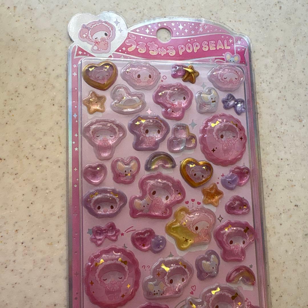 ☆正規品 Sanrioサンリオ うるちゅる POP SEAL 5枚セット☆