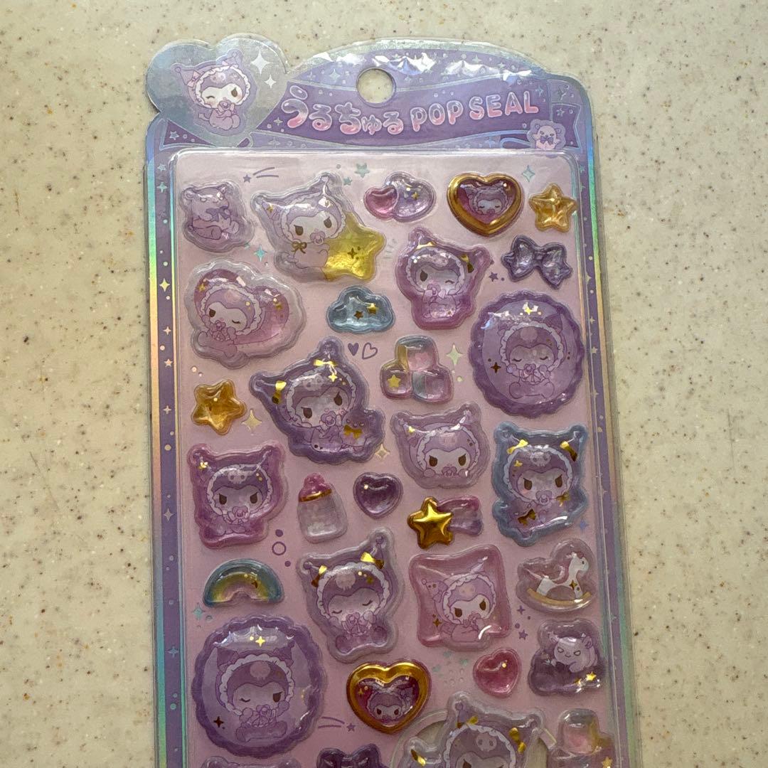 ☆正規品 Sanrioサンリオ うるちゅる POP SEAL 5枚セット☆