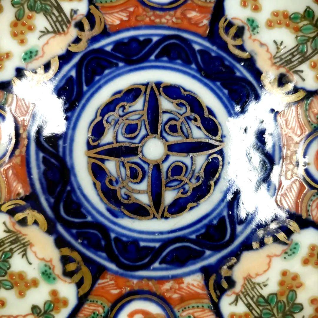 有田焼　伊万里焼　古伊万里　金彩　色絵　豆皿　小皿　なます皿　4寸皿5客セット