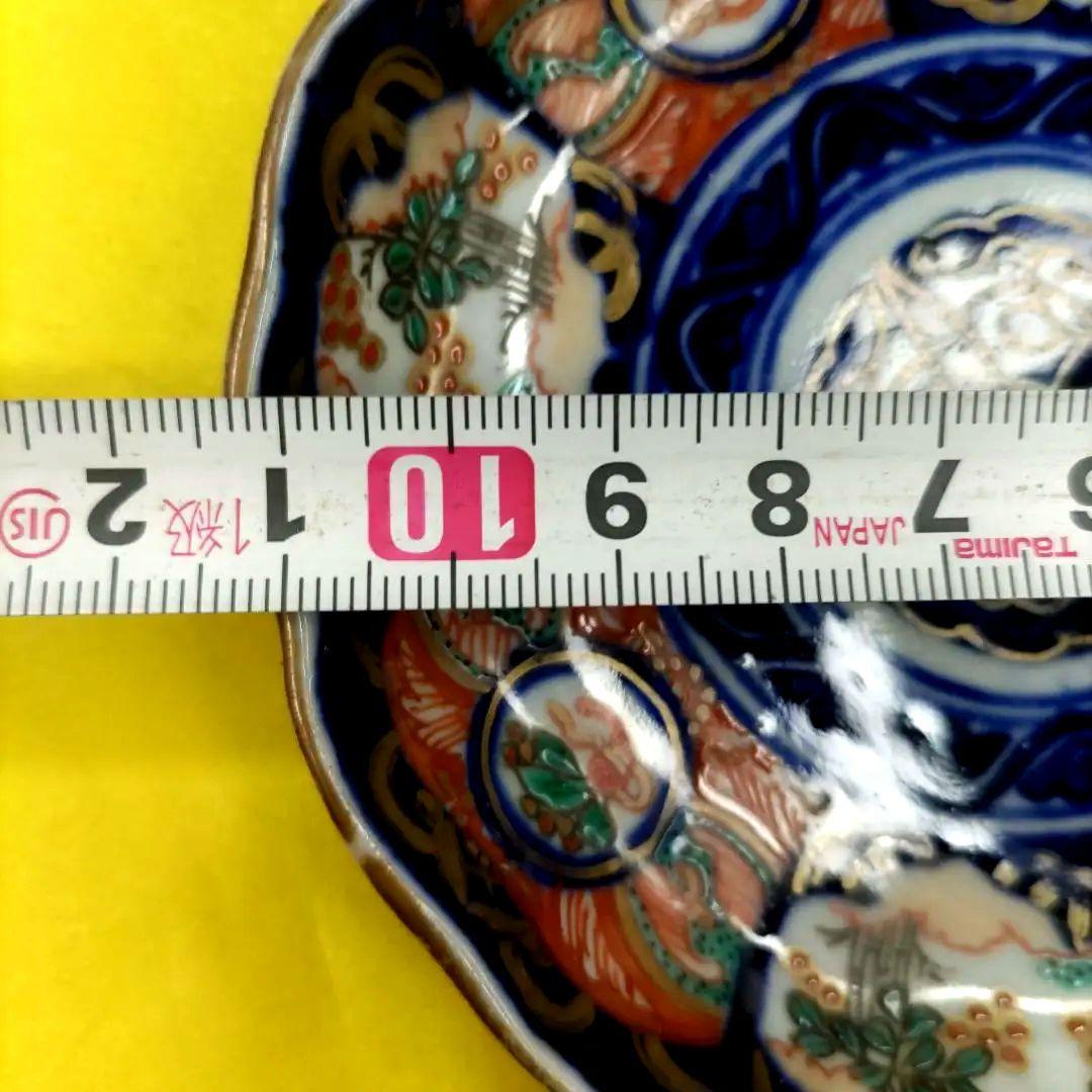 有田焼　伊万里焼　古伊万里　金彩　色絵　豆皿　小皿　なます皿　4寸皿5客セット