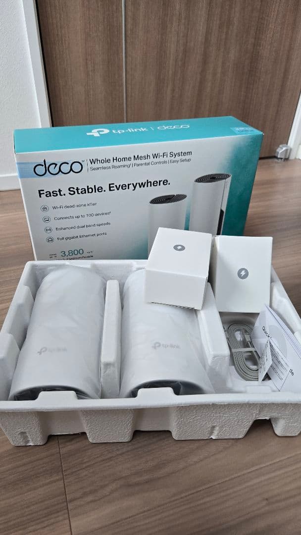 tp-link Deco M4 メッシュWi-Fiシステム 未使用品