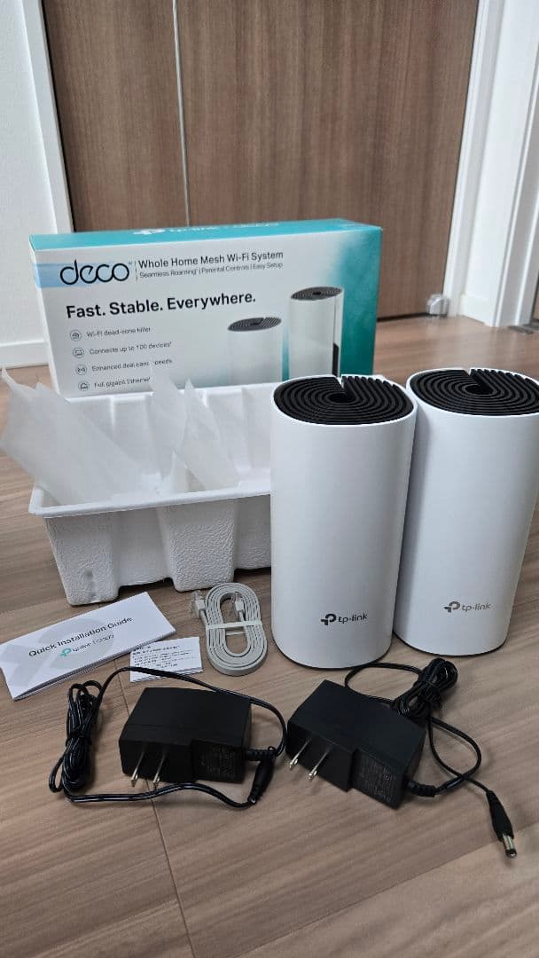 tp-link Deco M4 メッシュWi-Fiシステム 未使用品