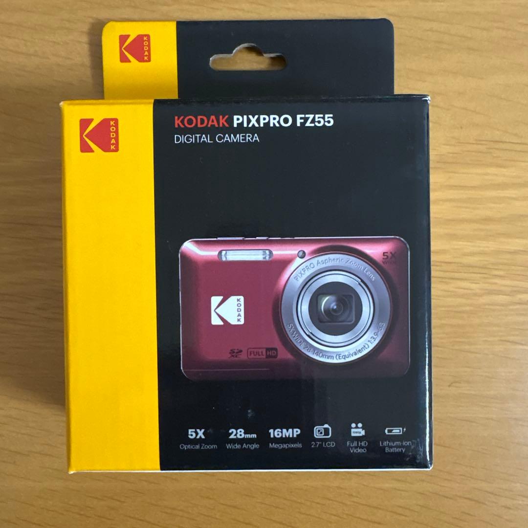 kodak pixpro fz55 ブラック デジタルカメラ