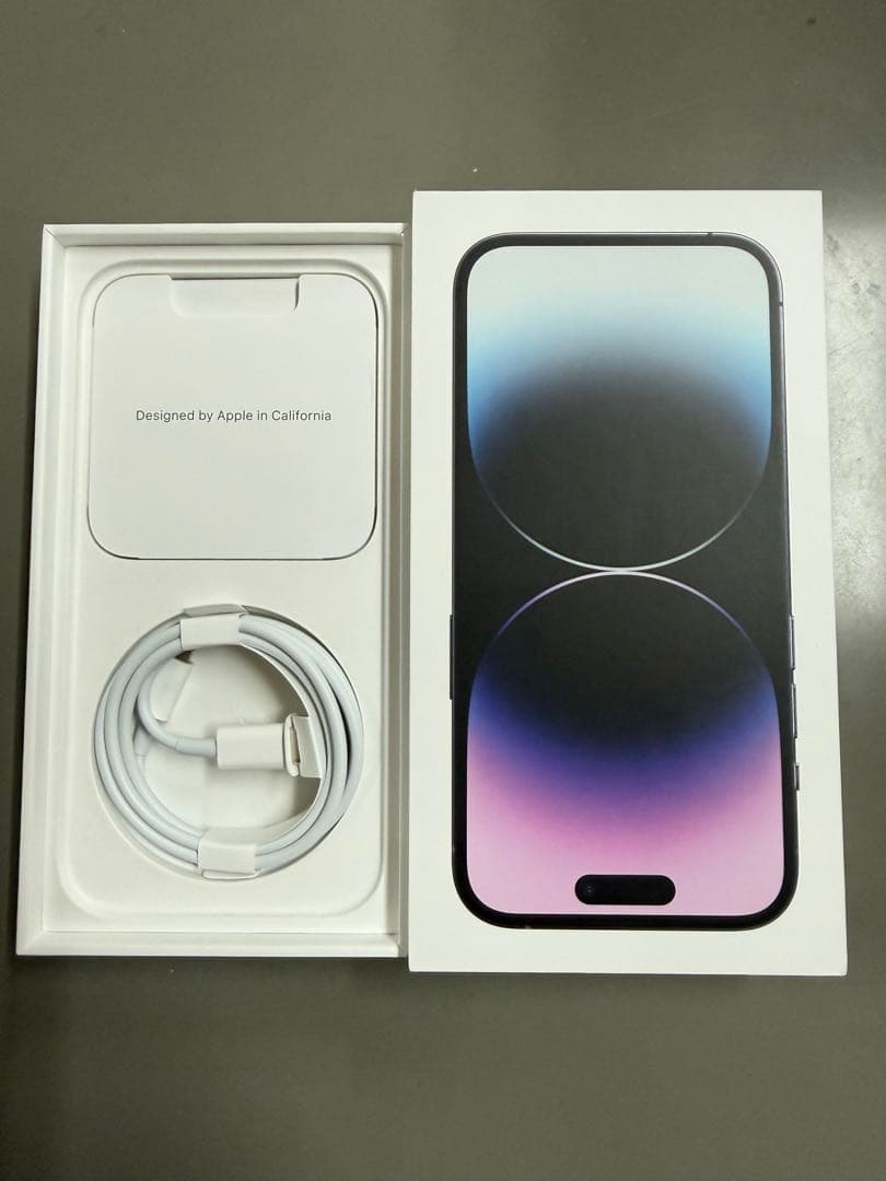 Apple iPhone 14 Pro ディープパープル　本体