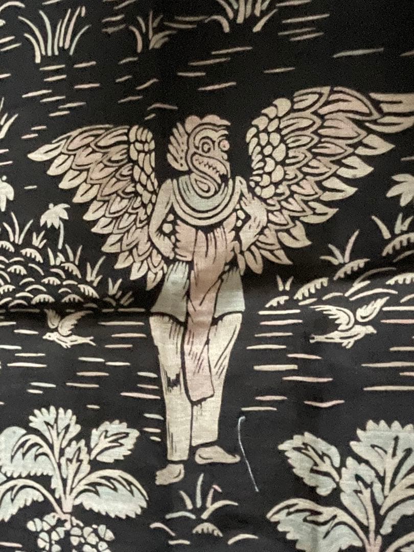 インドネシア　アンティーク手書きバティック