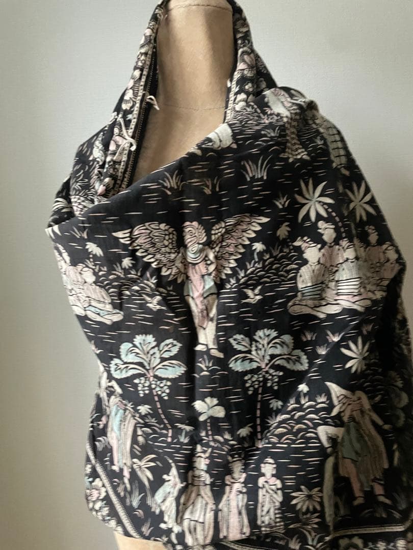 インドネシア　アンティーク手書きバティック