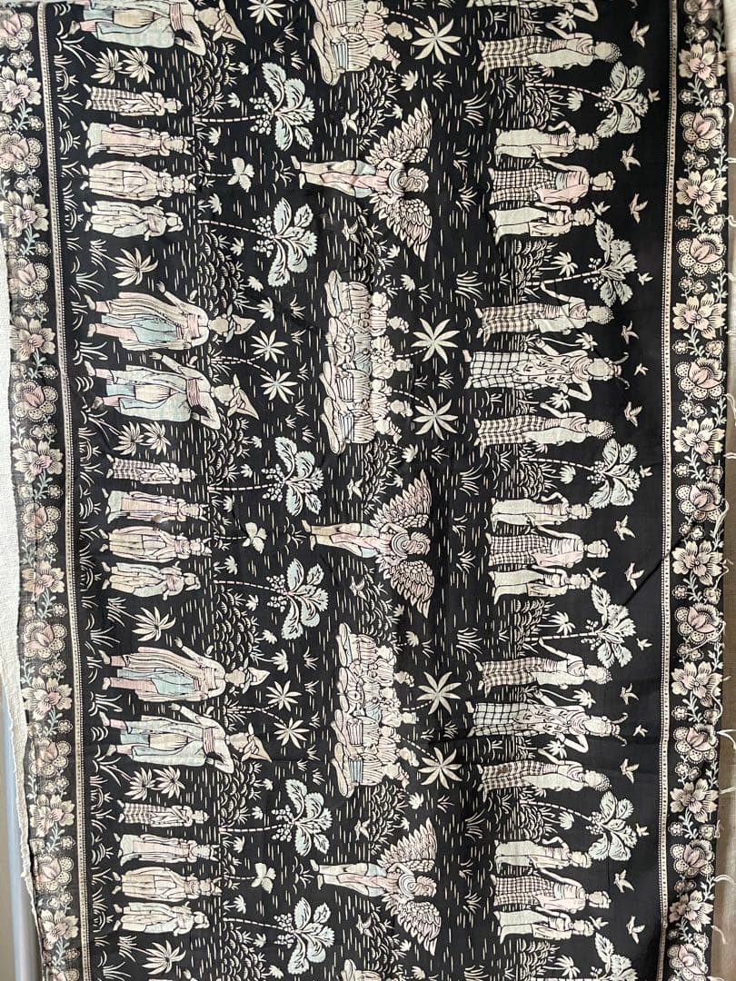 インドネシア　アンティーク手書きバティック