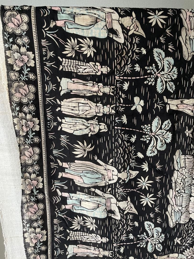 インドネシア　アンティーク手書きバティック