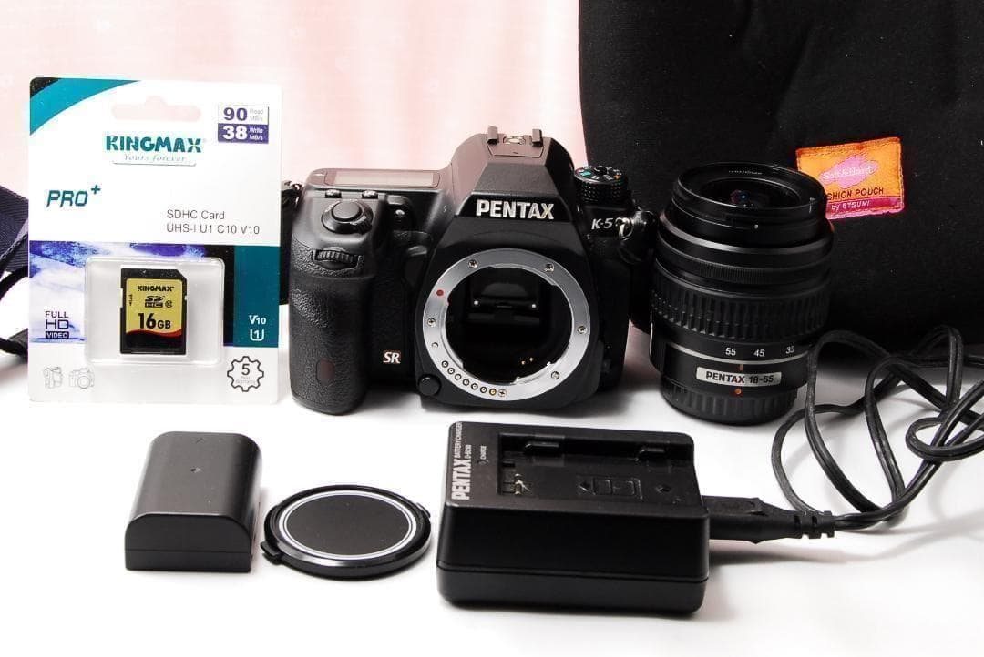 〓デジタル一眼レフカメラ〓ペンタックス PENTAX K-5 18-55mm