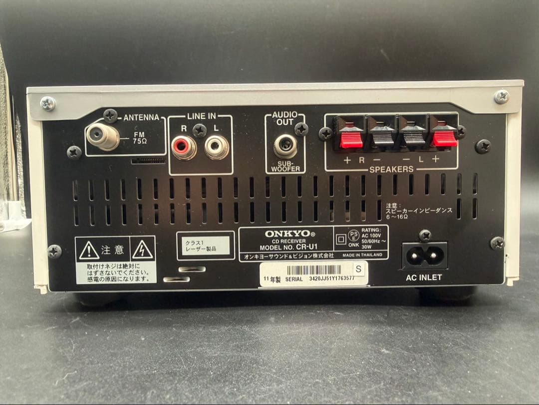 ◯ONKYO ミニコンポ CR-U1 2011年製