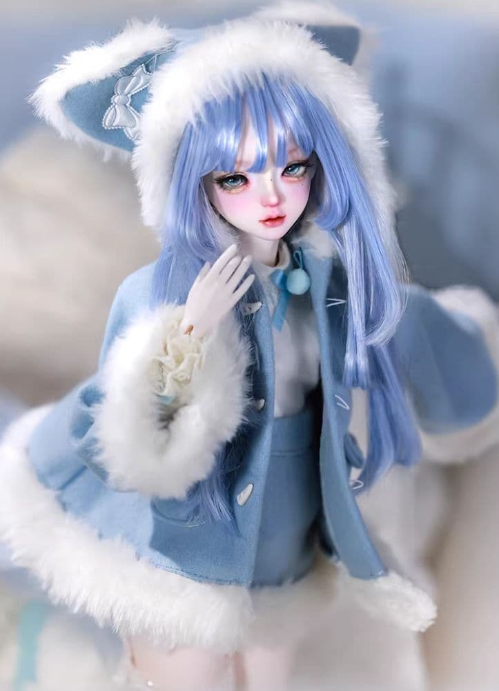 AX520 BJD 1/4 ドール本体 koko 球体関節人形 ハンドメイド