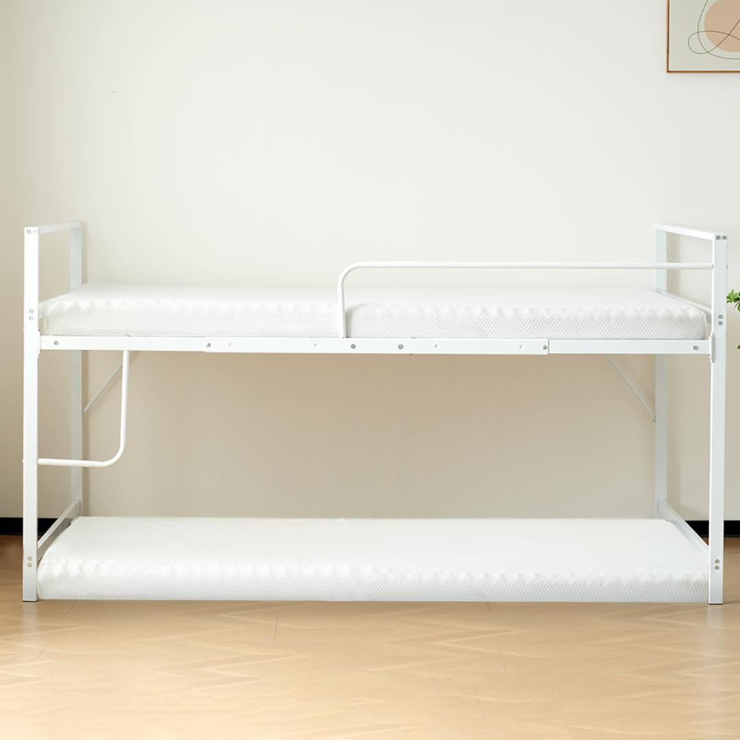 超人気！北欧風 一人暮らし ロフトベッド【高さ110cm】 White