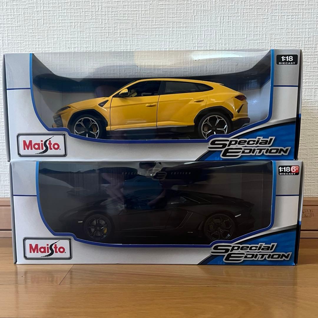 マイスト1/18 ランボルギーニ アヴェンタドール、ウルス