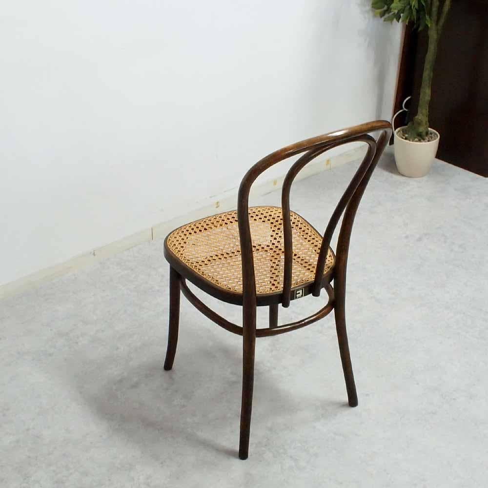 70s コスガ ラタン座面 ベントウッドチェア ZR24525