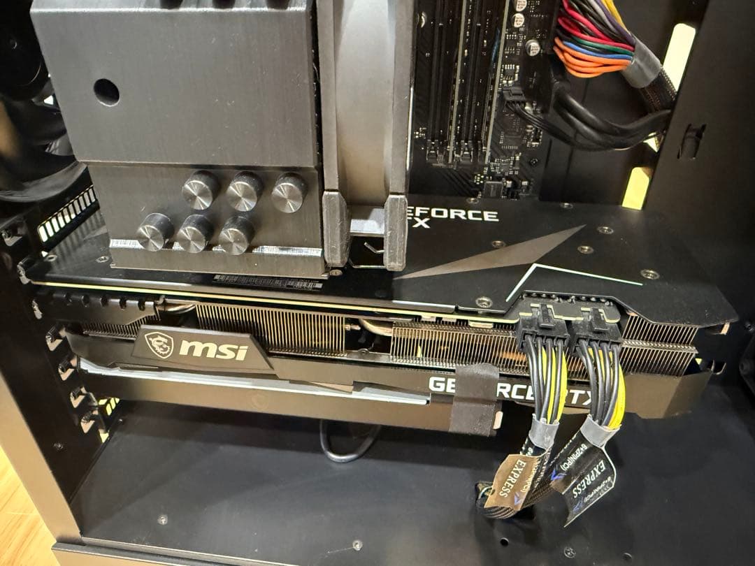 ゲーミングPC i7 12700F RTX3080 重いゲームも快適 色変LED