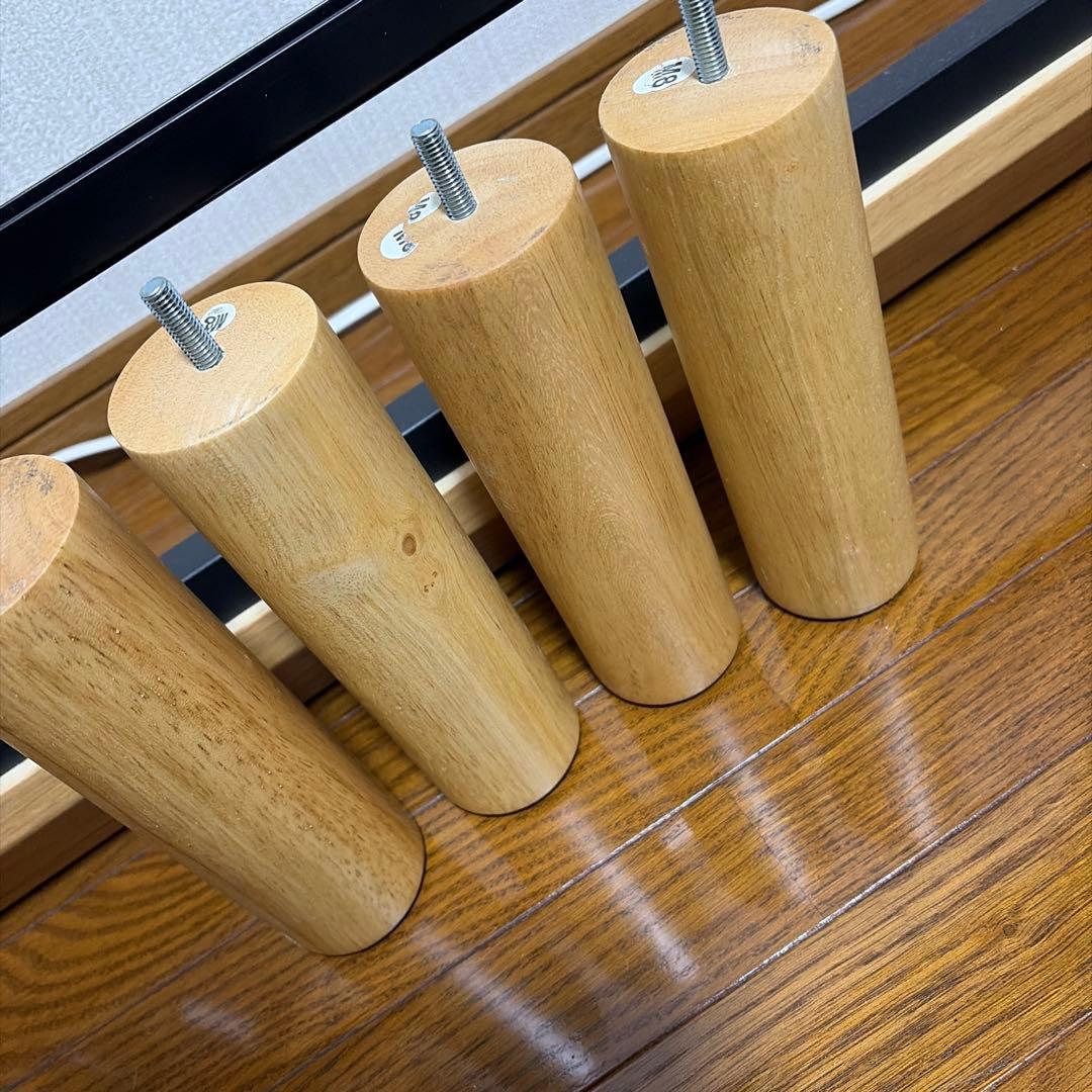 無印良品　木製ベッドフレーム　シングルサイズ　20cm脚付き