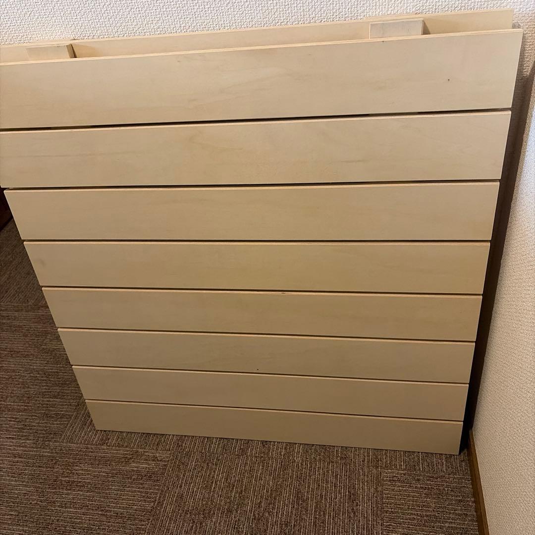 無印良品　木製ベッドフレーム　シングルサイズ　20cm脚付き