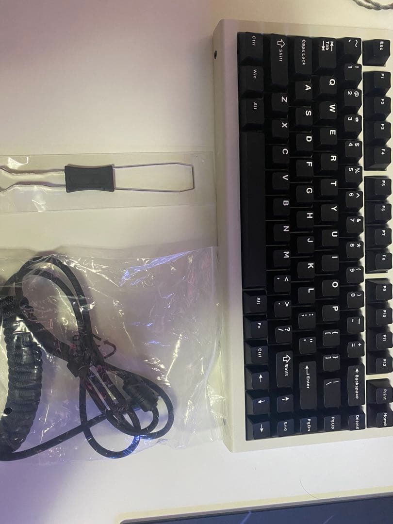 ZENT75 HE white 白 ラピトリ ラピッドトリガー キーボード